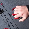 SHARROW Bow Release Aid 3/4 Fingers Automatic Archery Release Aluminium