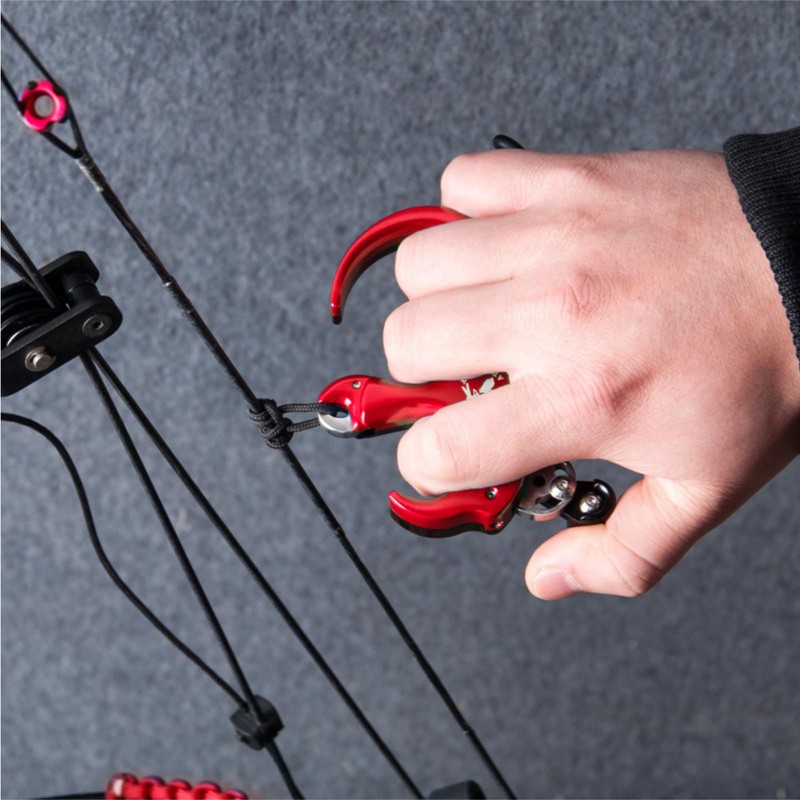 SHARROW Bow Release Aid 3/4 Fingers Automatic Archery Release Aluminium