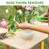 Rose Thorn Stripper Tool, Spring Loaded Quick Thorn & Leaf