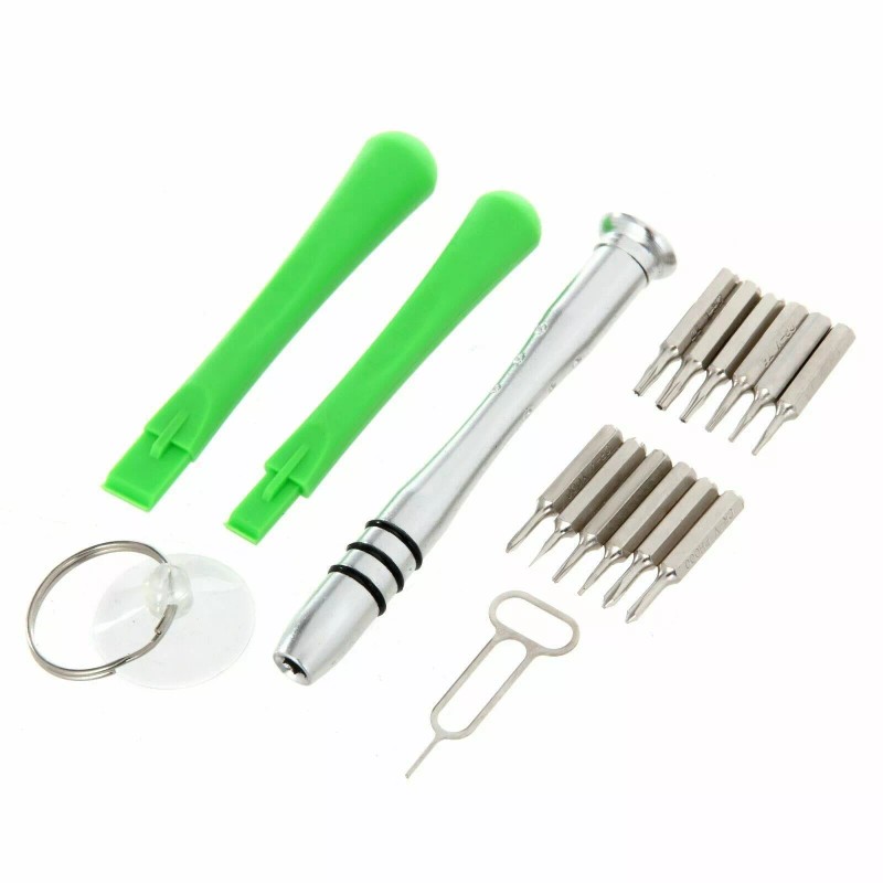 Hyper Tough 17Pc Cell Phone Electronics Jewelry Repair Kit with