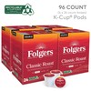 Folgers® Single-Serve Coffee K-Cup®, Classic Roast, Carton Of 96, 4
