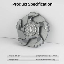 Nitze EF EOS Mount Camera Body Cap Aluminum Alloy for Canon Cameras 6D Mark II 5D Mark IV EOS 5D Mark III 200D 60D 80D 70D 5Ds R 600D SL1 SL2 SL3 XS - N81-B1