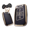 TECART Key Fob Cover Fit for VW Tiguan Atlas Jetta