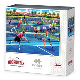 Pickleball by Boardwalk - 500 Piece Jigsaw Puzzle