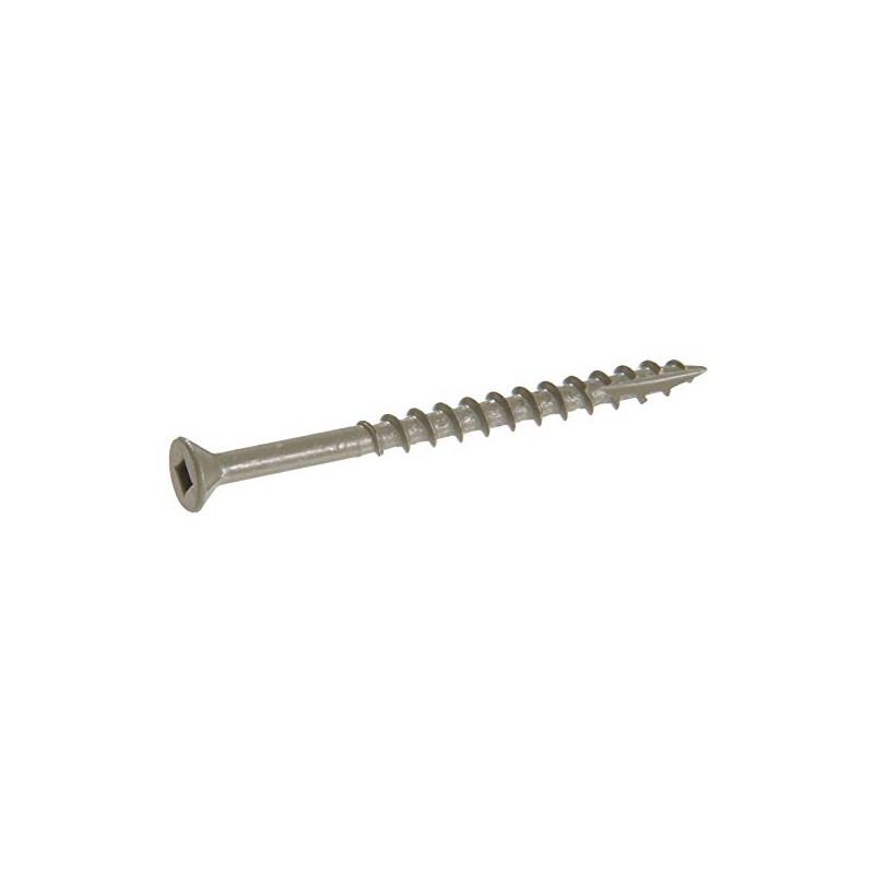 Hillman 48268 Exterior-Coated Square Drive Green Deck Screws ("9 x