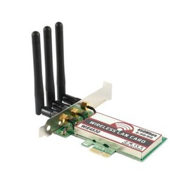 Dual Band 5Ghz/2.4Ghz Pci-E 450M Wireless Wifi Network Adapter Card For PC
