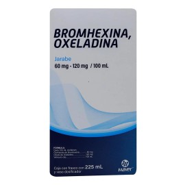 Bromhexina/oxeladina Jarabe (maver) Fco. 225 Ml. 60 Mg-120 Mg/100 Ml