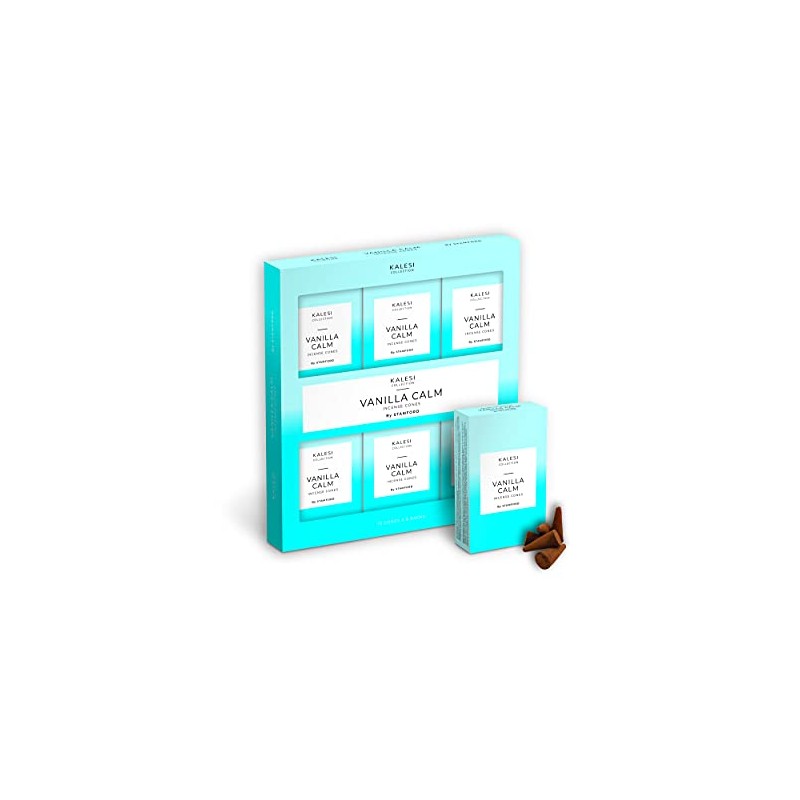 The Kalesi Collection by Stamford Vanilla Calm Incense Cones -