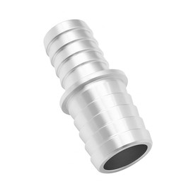 TNAIYH Car Hose Barb Reducer, 5/8" to 3/4" Aluminum Hose Barb Splice Coupler Repair Fitting Adapter, Reducing Splicer Mender Union Connectors for Air Water Fuel, Universal for SUV RV Truck