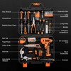 157-Piece Tool Set, 8V Cordless Drill Set, Hand Tool Kit