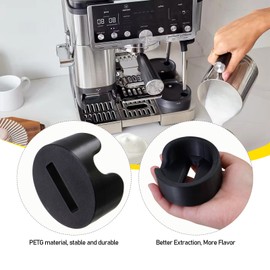 Coffee Tamper Base for Ninja Espresso ES601 | Portafilter Stabilizer Stand | Improves Espresso Tamping Stability & Extraction | Anti-Slip PETG Base | Compatible with Ninja Luxe Cafe Machine