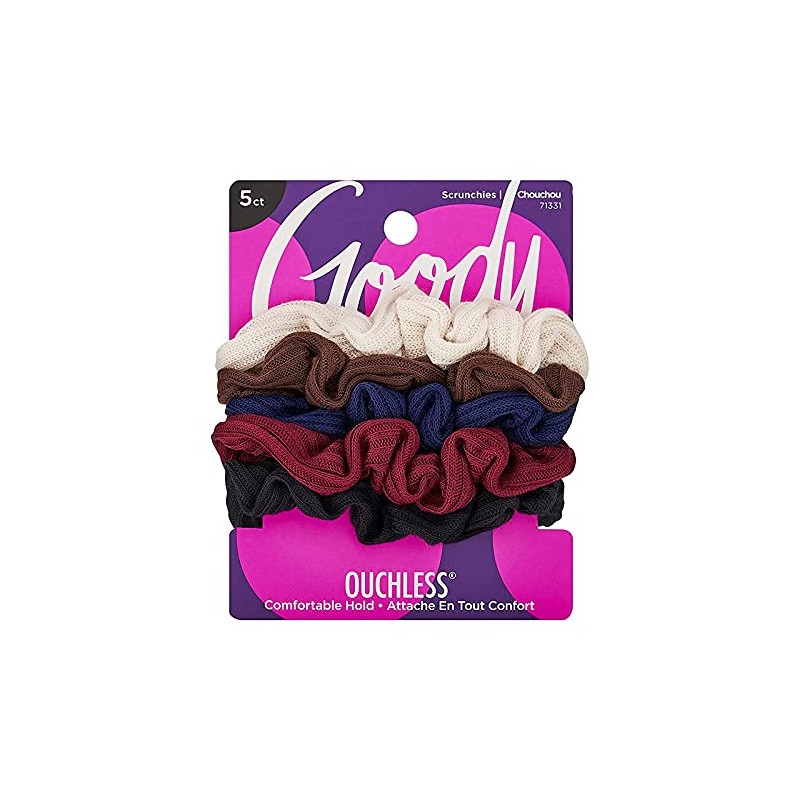 Goody 71331GDY Accesorio Ouchless Ribbed Twisters, 5 uds