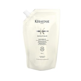 Kérastase Densifique Shampoo for Fine and Thin Hair, Thickening and Plumping Hair Bath, Bain Densité, 500 ml Refill Pack