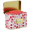 C.R. Gibson Strawberry Fields Box Set with Dividers Recipe Cards