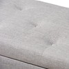 Baxton Studio Sandrine Modern and Contemporary Greyish Beige Fabric Upholstered