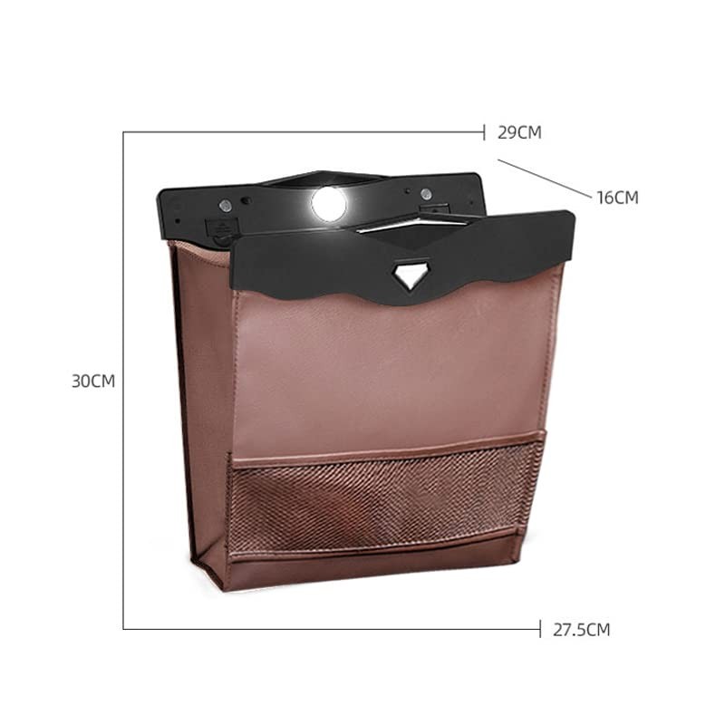 DEWEL Car Trash Can, Car Trash Can, Car Storage Case,