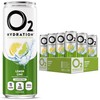 O2 Lemon Lime Post Workout Recovery Drink - Powerful Electrolyte