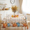 iEvery Autumn Table Cloth, Pumpkin Thanksgiving Wipeable Tablecloth Autumn Home