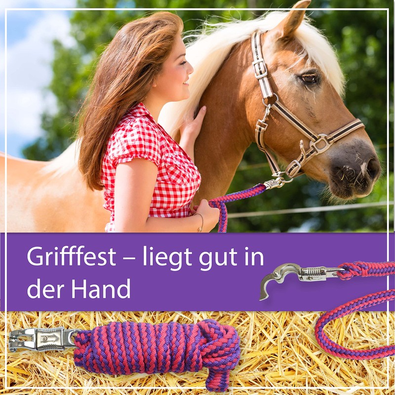 Lead Rope Horse Tie Rope for Horses with Sturdy Panic