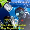 Lychee Underwater Diving Headlamp,5W 300Lumens LED Diving Swimming Headlamp Headlight