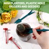 12pcs Mini Handheld Seed Spreader Kit, Small Planter Tool with