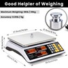 Price Computing Scale 66lb/30kg Commercial Food Scale, lb/kg/oz Conversion with