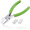 Telituny Carbon Steel Jewellery Pliers, Nylon Jaw Pliers, Flat Pliers,