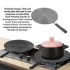 Cooking Heat Conduction Plate with Handle 6mm Aluminum Alloy Heat