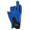 Shimano GL-091Q Pearl Fit Gloves, 3-Cut Blue, XL