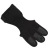 Bow Arrow Finger Guard Competition Archery 3 Fingers Glove Adjustable