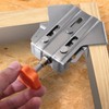 Cryfokt 4 Pcs Corner Clamp, Stainless Steel 90 Degree Right