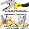 DOWELL Lineman's Pliers with Wire Cutter - 7 Inch Nickel