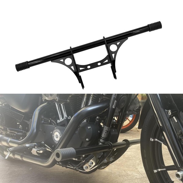 Engine Guard Crash Bar Front Highway Foot Pegs Fit for