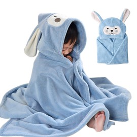 Shengruili Baby Hooded Towel, 70 x 140 cm, Hooded Towel Baby, Super Absorbent Toddler Bath Towels, Bath Towel Set, Bath Towels Hooded Towel, Bath Towel with Hood