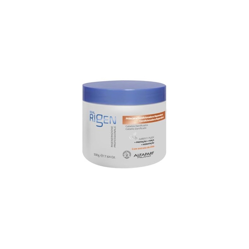 Alfaparf Milano Real Rigen Mascarilla Acondicionadora Reparadora - Cabello Dañado