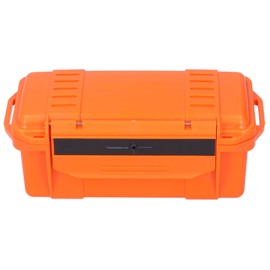 Outdoor Waterproof Tool Storage Case Shockproof Gear Carrying Box Container Orange