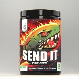 UXO Supplements: SEND IT v2 (Loaded Daily Driver Preworkout: Pump, Endurance, Focus, Clean Long-lasting Energy) - Flavor: Jingle Juice