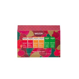 Weleda Hand Cream, Gift, 0.3 fl oz (10 ml) x 6 Bottles, Coffret Present, Pomegranate, Hippo Fan Skin Food, Naturally Derived Ingredients, Organic