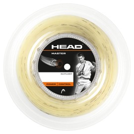 Head Master Synthetic Fibre Tennis String Reel (Natural) | High Tension