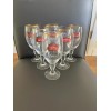 Stella Artois Beer Glasses. 33cl (11 oz.) Set of 6