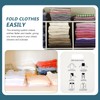 LIFKOME 2 Pcs Clothes Folding Board T Shirts Clothes Folder