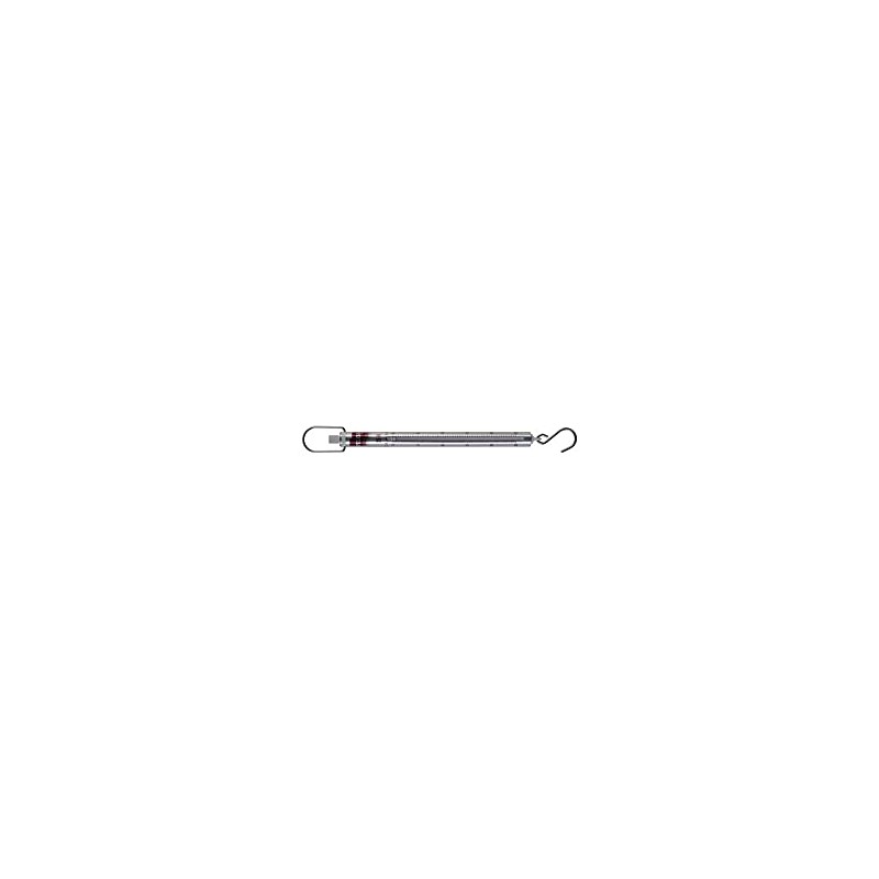 Pesola 40025 25N Medio Precision Spring Scale, Orange/Black