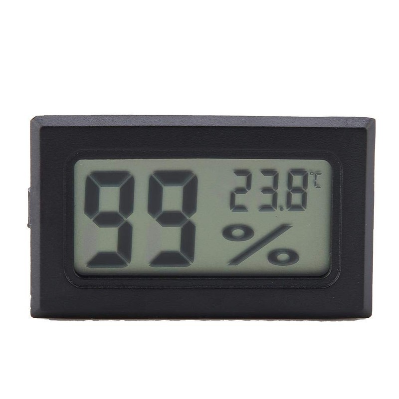Digital Hygrometer Moisture Meter, YS-11 Wireless Hygrometer Indoor LCD Display