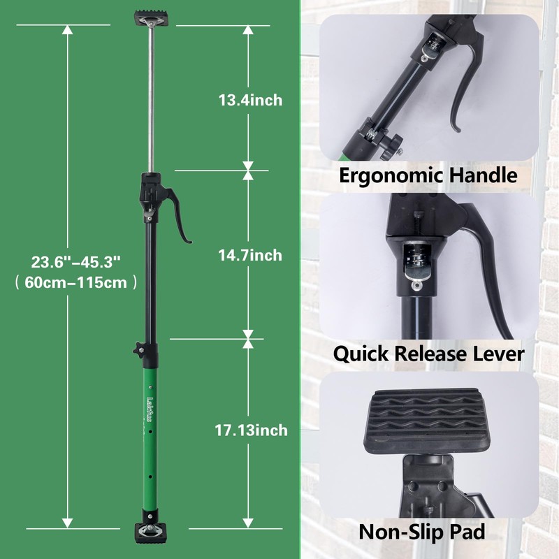 Cabinet Jacks for Installing Cabinets, Adjustable Third Hand Quick Support