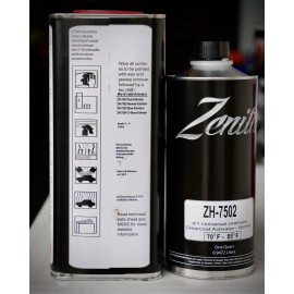Zenith ZC-7500 4:1 High Gloss Urethane Gallon Clearcoat Kit! Slow Or Normal Temp