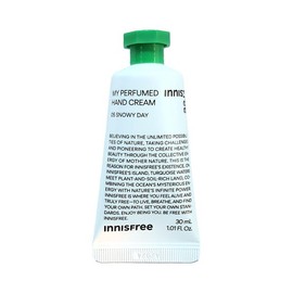Innisfree 이니스프리 마이 퍼퓸드 핸드크림 05 스노이데이 30ml Innisfree My Perfumed Hand Cream 05 Snowy Day 30ml