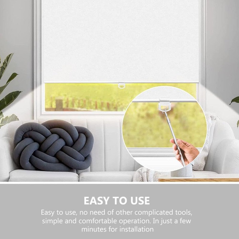 Kichvoe Pack of 4 20 mm Roller Blind Clips for