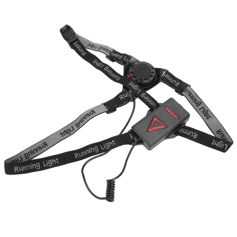 LED Night Running Light Waterproof Chest Lamp Safety Warning Light