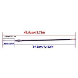 Boat Motor 6L2-26301-00 6L2-26301-01 Throttle Cable Assy Wire for Yamaha Outboard Engine 2-Stroke 9.9HP 15HP 20HP 25HP