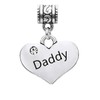 Dangle Daddy Heart Charm